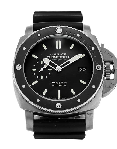 panerai submersible e steel|pre owned panerai submersible.